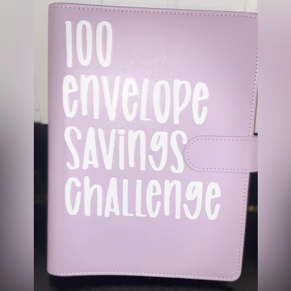 100 envelope money savings challenge binder. Save $5,050